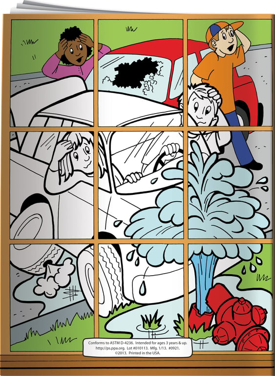 Learn About 911 Coloring and Activity Book — view 3