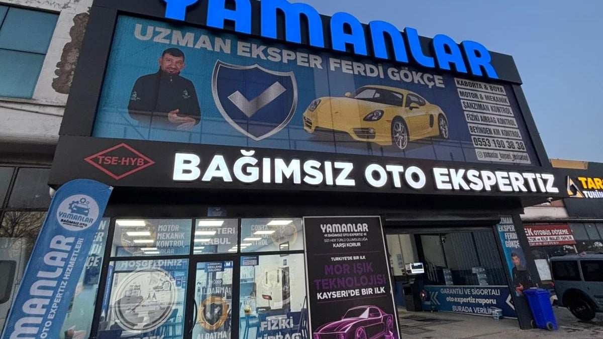Kayseri Kocasinan Yeni Sanayi Oto Ekspertiz