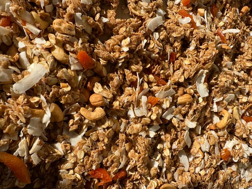 Apricot Coconut Granola