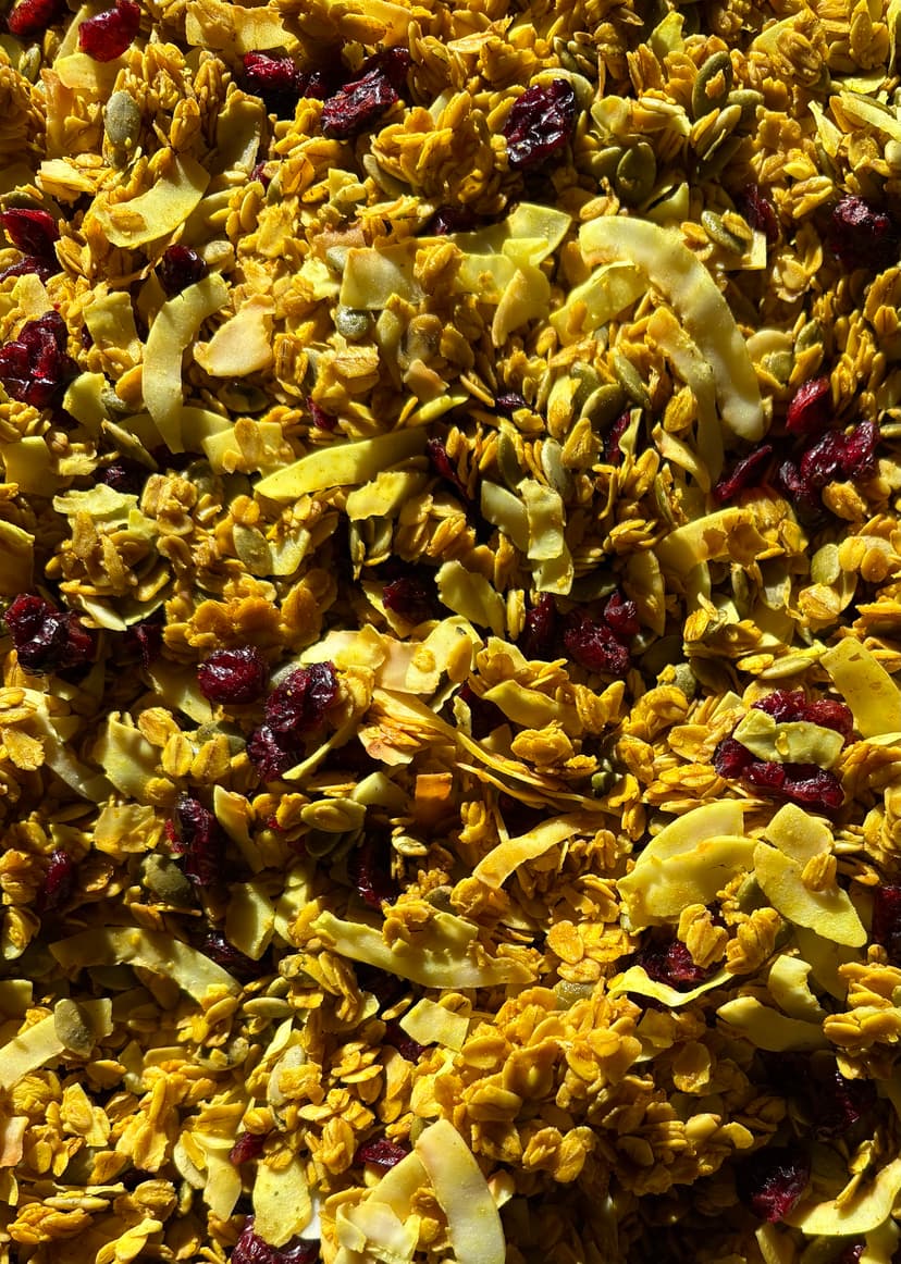 Turmeric Ginger Granola