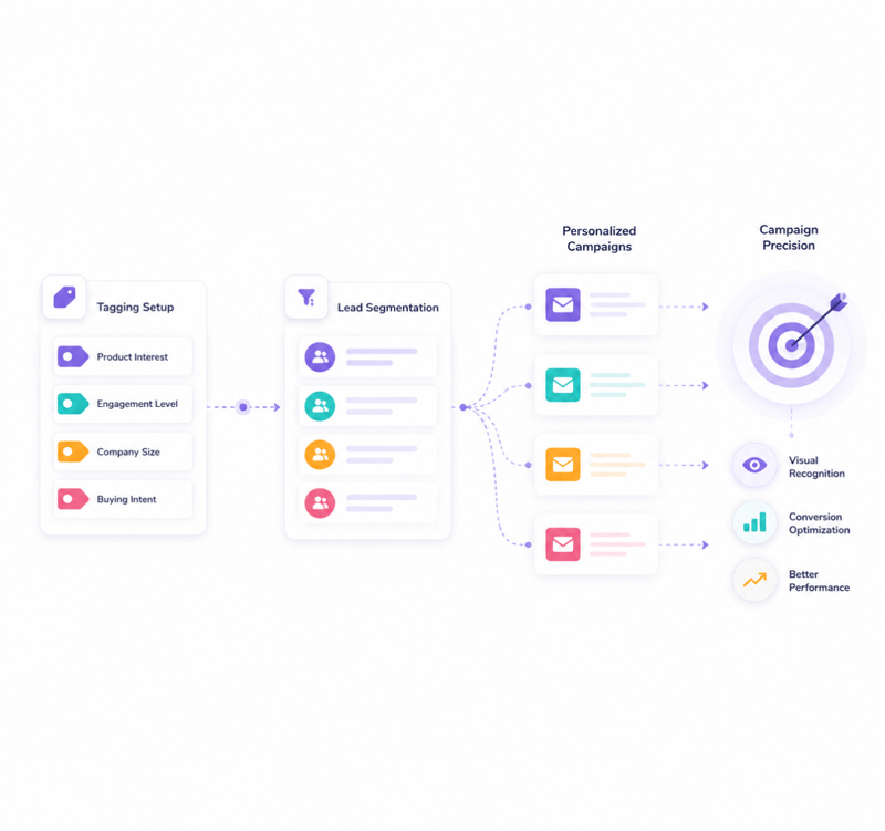 Tags drive campaign precision