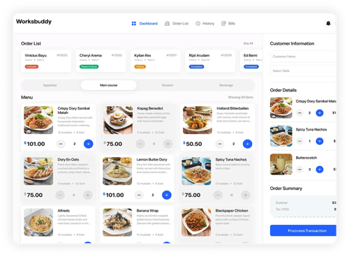 Dashboard screenshot 1