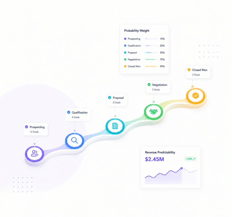 Visualization drives pipeline clarity