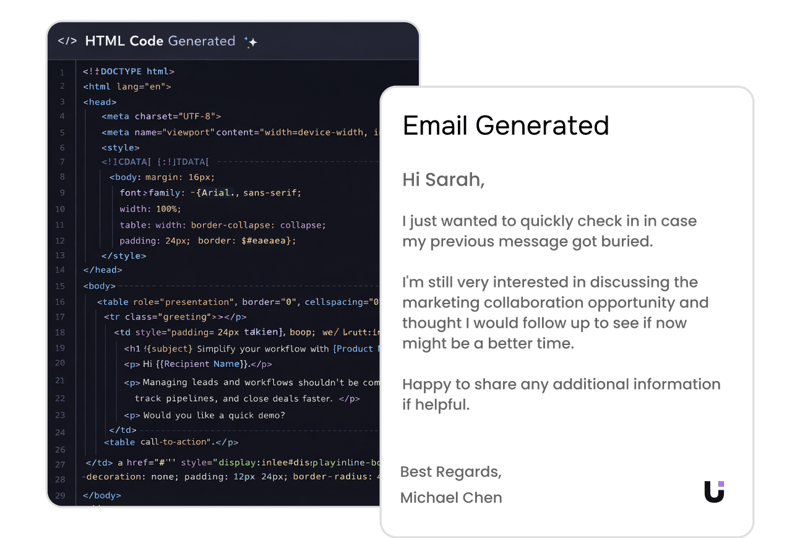 HTML Email Generator