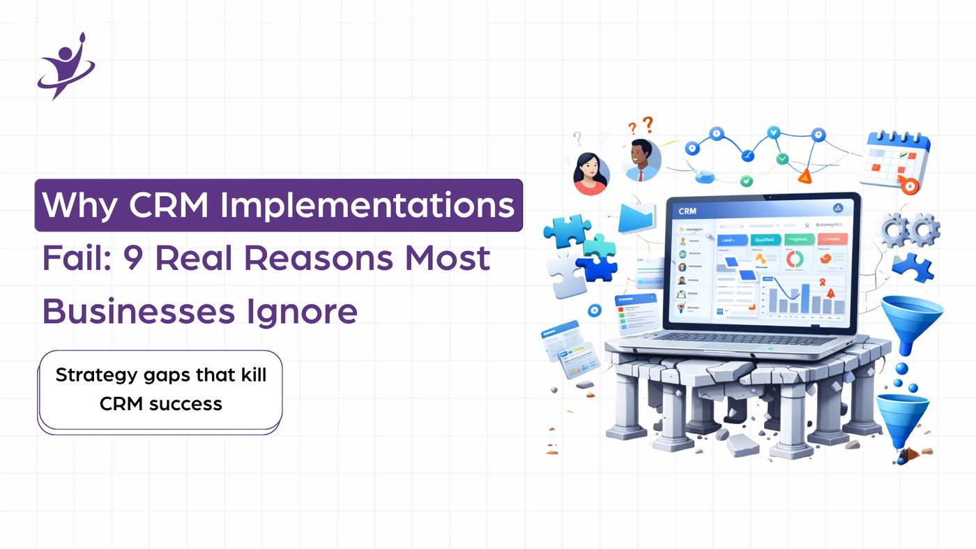 Why CRM Implementations Fail: 9 Real Reasons Most Businesses Ignore