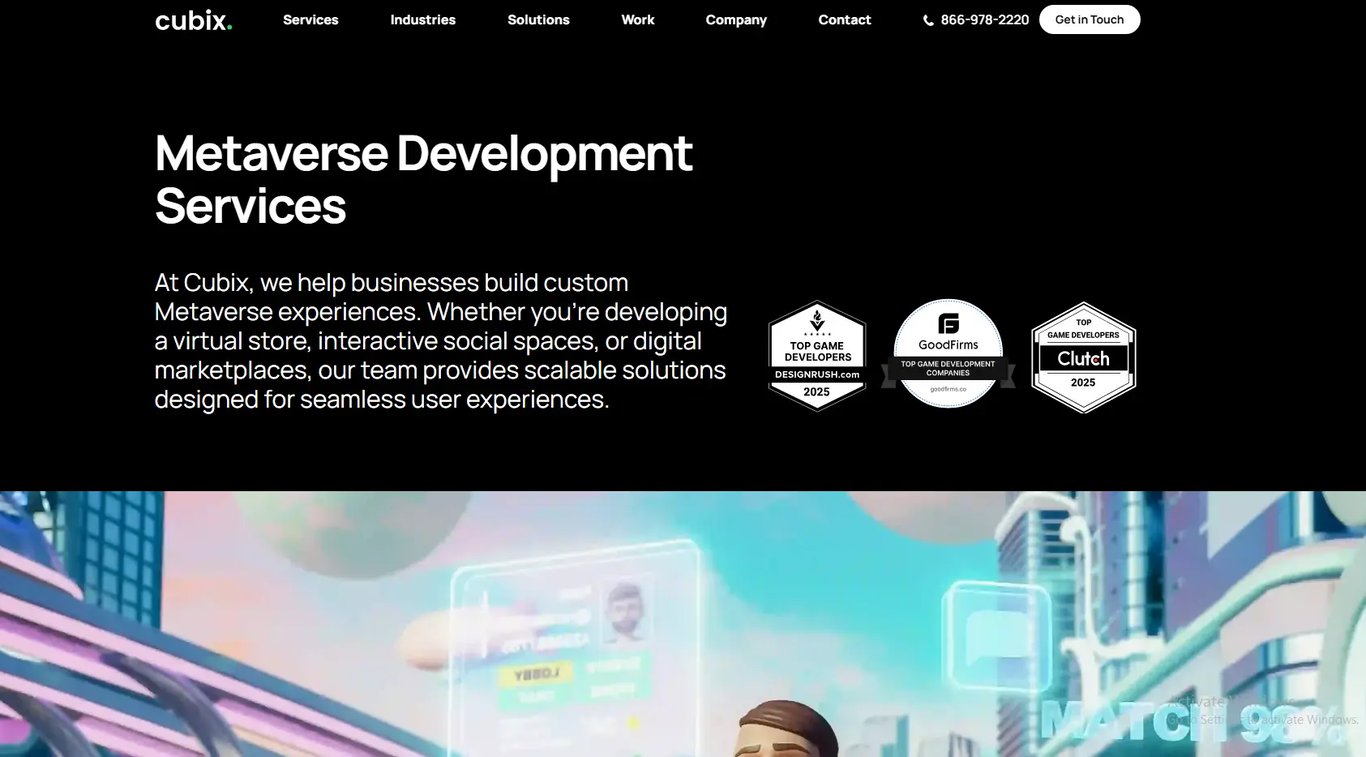 Cubix Metaverse Development