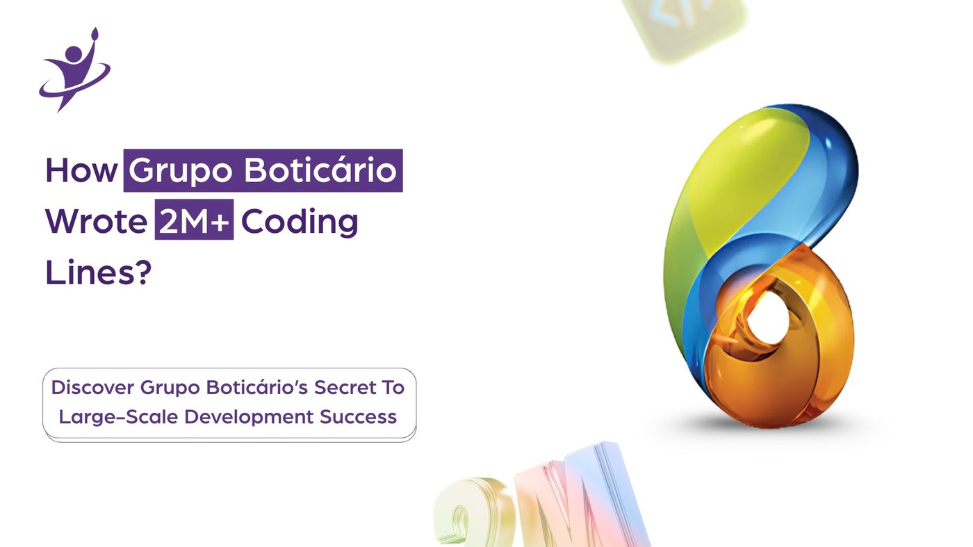 How Grupo Boticário Wrote 2M+ Coding Lines?