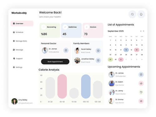 Dashboard screenshot 2