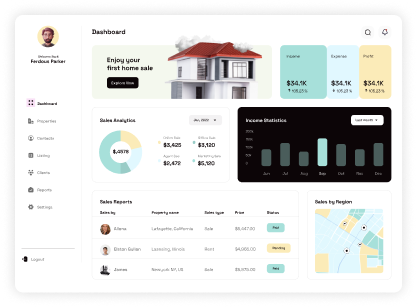 Dashboard screenshot 3