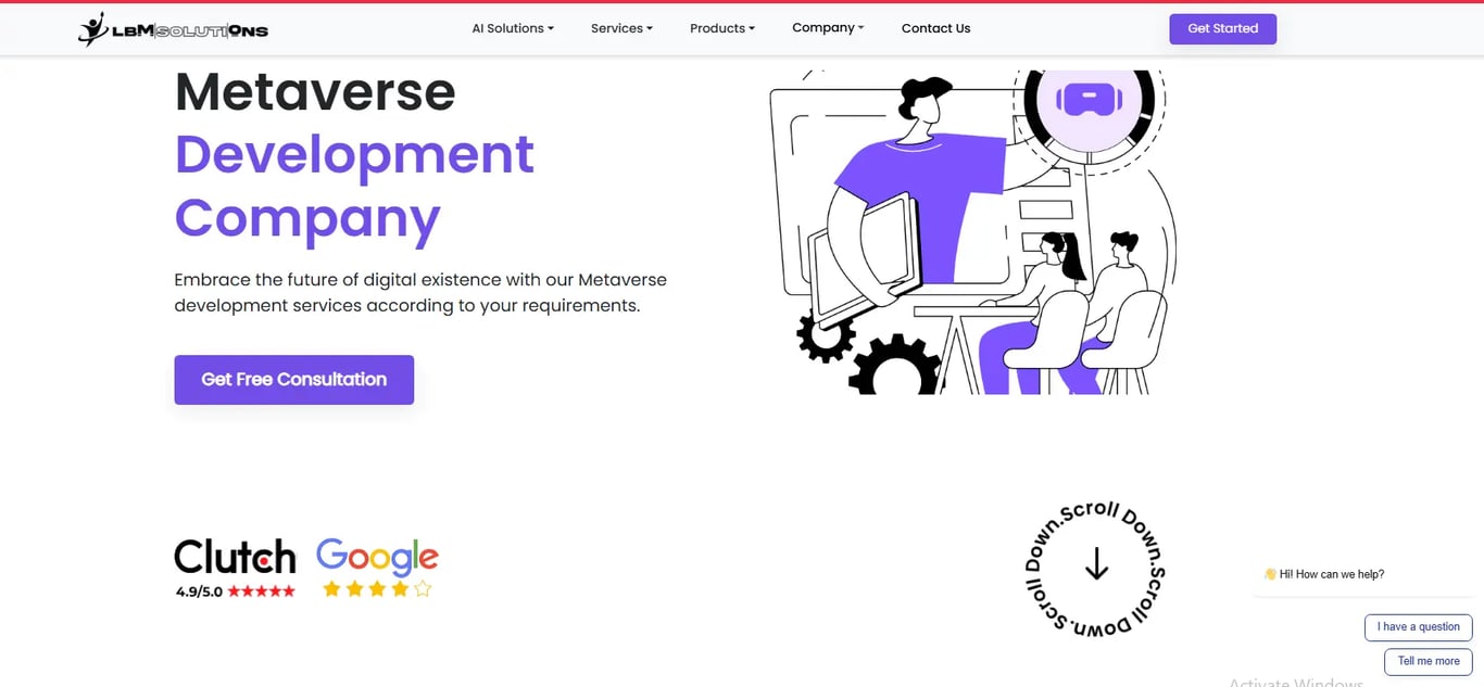 LBM Solution Metaverse Development