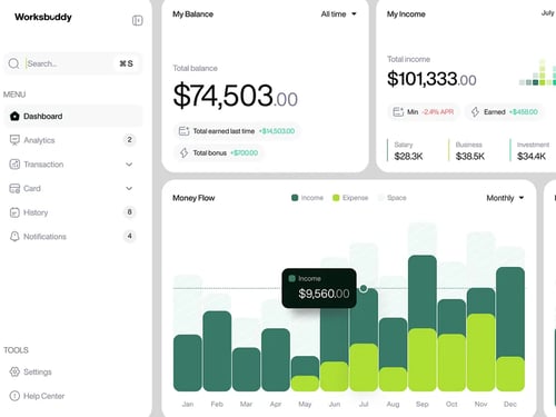 Dashboard screenshot 1