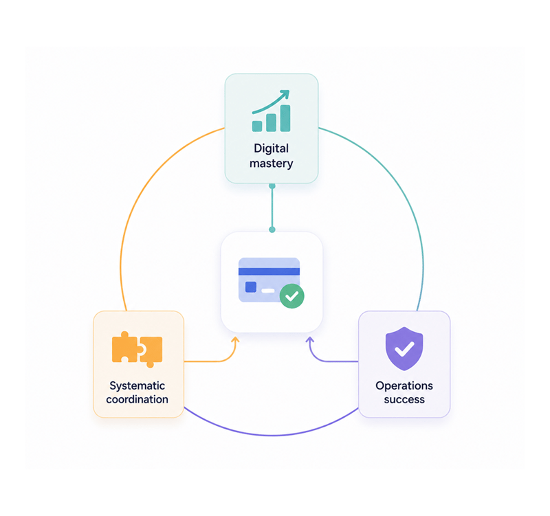 Processing drives payment mastery