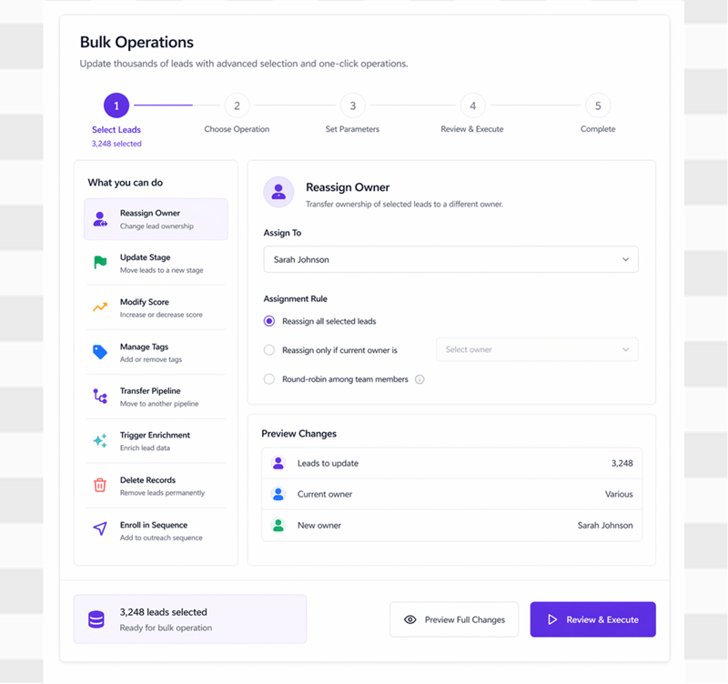 Bulk operations drive system efficiency