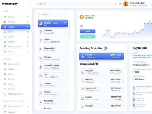 Dashboard screenshot 3
