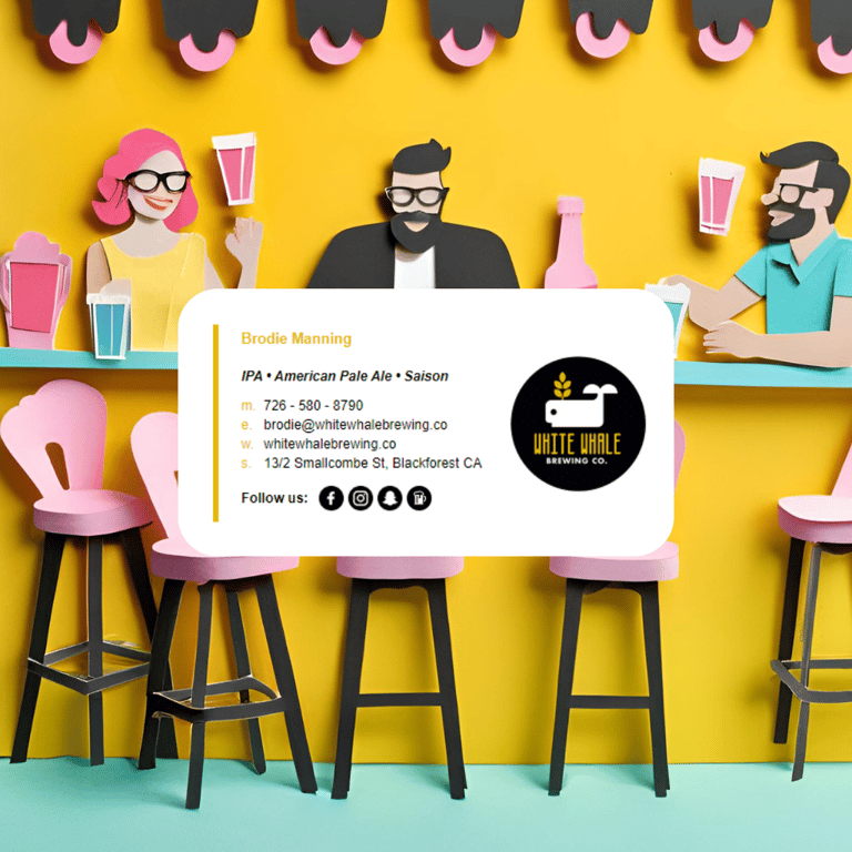email signature template by Email Signature Rescue