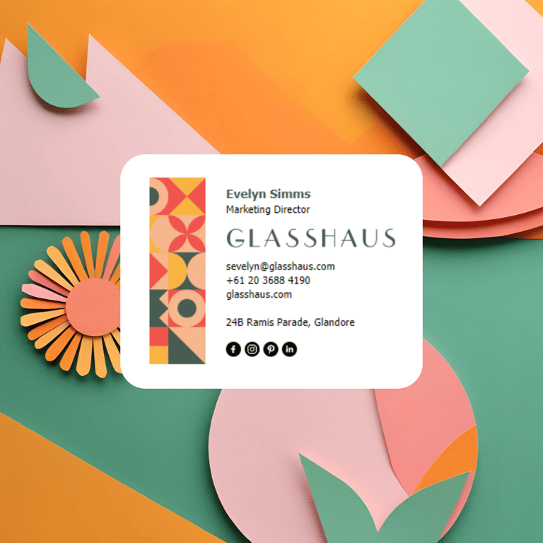 html email signature example