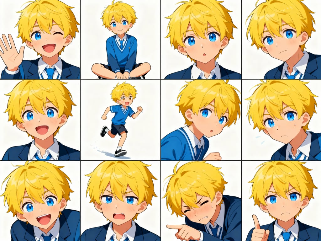 Grid of 12 Seedream 4.0 generated images showing consistent characters and styles.