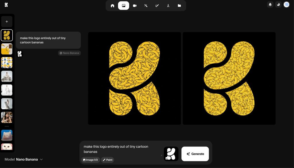 Nano Banana AI image editing demonstration