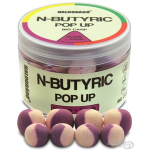 Поп ъп топчета Haldorado N-Butyric Pop Up Big Carp 13,17мм - Аромат: Маслена киселина и Слива