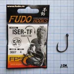 Куки Fudo Iseama Ring TF Hooks - Размер: 5/0