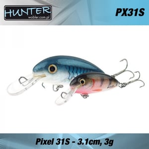 Воблер Hunter Pixel 3.1см 3гр Sinking