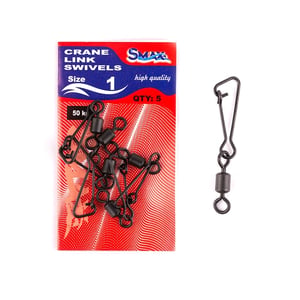 Вирбели с карабина Smax Crane Link Swivels