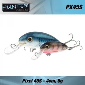 Воблер Hunter Pixel 4.5см 8гр Sinking