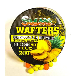 Критично балансирани Smax  wafters 6-8-10 mm - Ананас и маслена киселина