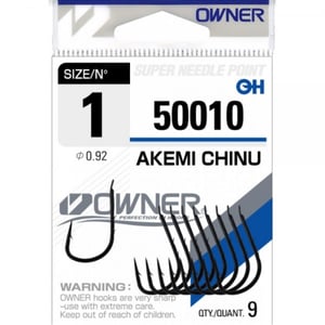 Куки Owner Akemi Chinu Black 50010