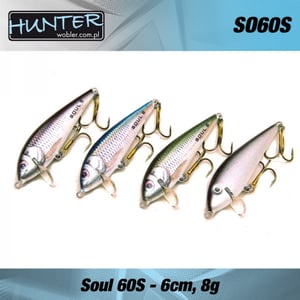 Воблер Hunter Soul 6см 8гр Sinking