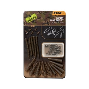 Комплект FOX Edges Camo Safety Lead Clip Kit Size 7