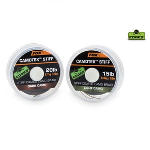 Влакно за поводи Fox Camotex Stiff Coated с меко покритие