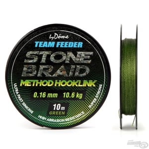 Плетено влакно Dome Gabor Stone Braid Green 10м