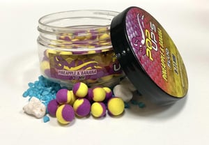 Поп ъп топчета Smax Pop Ups 10-14mm - Ананас и Банан 9-11мм