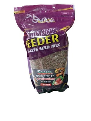 Пелети Smax Method Feeder Pellets Seed Mix 2мм - Люта ягода