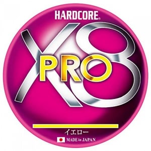 Плетено Влакно Duel Hardcore X8 Pro Yellow