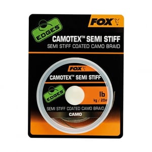 Потъващ повод Fox Camotex Semi Stiff 35lb 20m