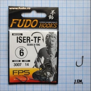 Куки Fudo Iseama Ring TF Hooks - Размер: 6