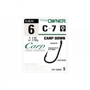 Куки Owner Carp Down C-7 Размер - 6