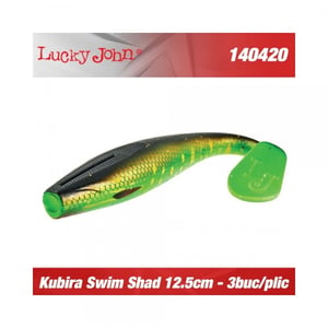 Силиконова примамка Lucky John Kubira Shad 12.5см 3бр