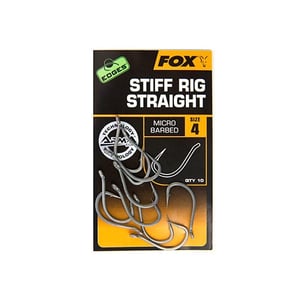 Куки Fox Edges Stiff Rig Straight