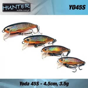 Воблер Hunter Yoda 4.5см 3.5гр Sinking