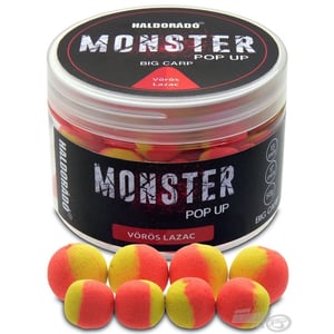 Поп ъп топчета Haldorado Monster Pop Up Big Carp 50gr - Аромат: Червена Сьомга