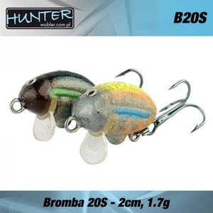 Воблер Hunter BROMBA 20мм 1.7гр SINKING