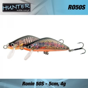 Воблер Hunter Ronin 5см 4гр Sinking