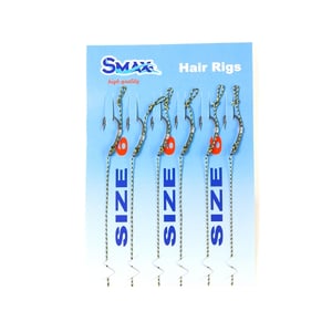 Вързани куки на косъм Smax Hair Rigs Curve Shank