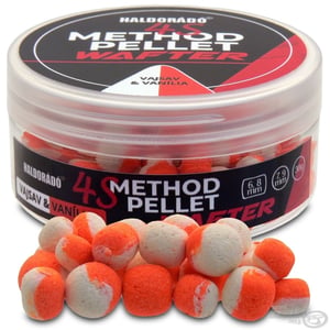 Критично балансирани топчета Haldorado 4S Method Pellet Wafter - Аромат: Киселина и Ванилия