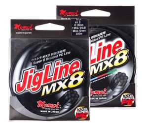 Плетено влакно Momoi JigLine Mx8