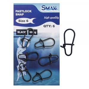 Тефлонова карабинка Smax Crosslock Snap - Размер 6 - 52кг.