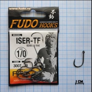 Куки Fudo Iseama Ring TF Hooks - Размер: 1/0